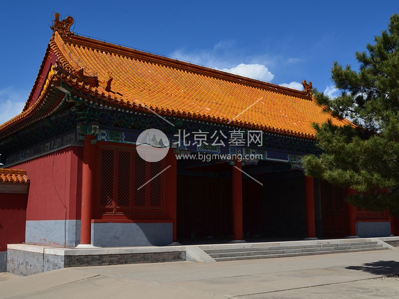 官厅中华永久陵园的园林景观有何特点？